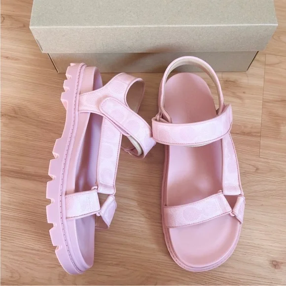 Coach Sport Sandal In Signature
Canvas Women Size 8.5 US # CBB91 - Picture 5 of 9